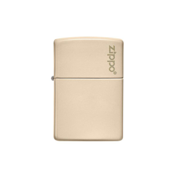 O Zippo 49453ZL Flat Sand Zippo Logo