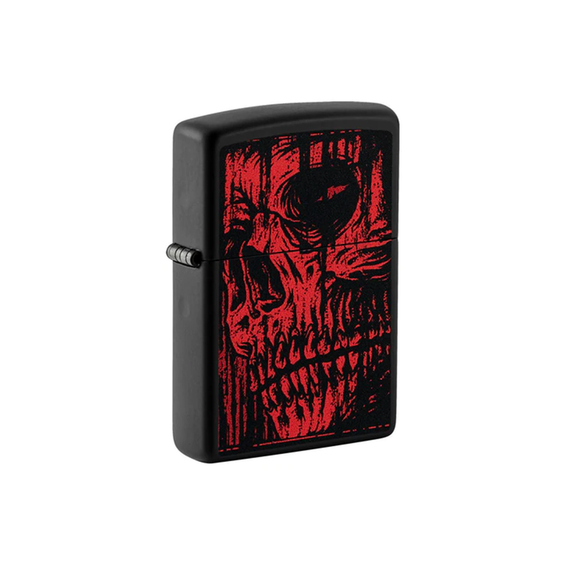 O Zippo 49775 Red Skull Design