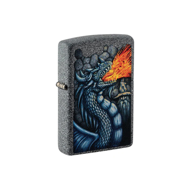 O Zippo 49776 Fiery Dragon Design