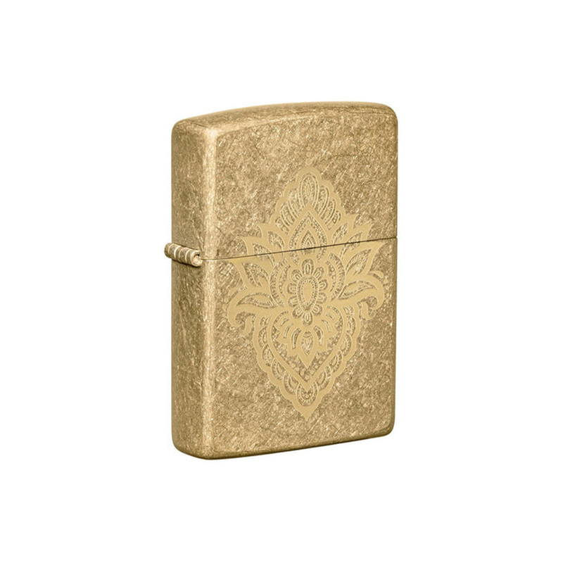 O Zippo 49798 Henna Tattoo Design