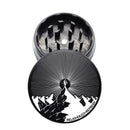 4SCORE®️ x Tahoe Grinder Co. USA made 2 PCS Herb Grinder - Limited Edition Regular Grinder 4SCORE™ Black-Mountain
