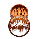 4SCORE®️ x Tahoe Grinder Co. USA made 2 PCS Herb Grinder - Limited Edition Regular Grinder 4SCORE™ Orange-City