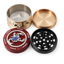63mm 4-Piece Scorpion & Skull Metal Grinder – 6-Piece Display Display Pack Super Supplys Inc