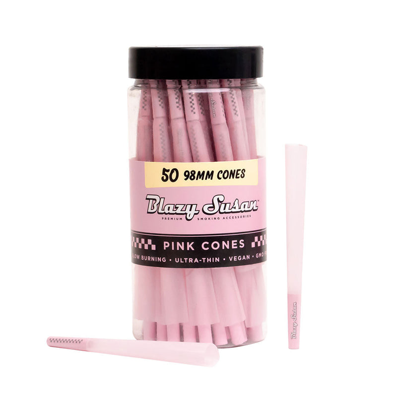 O Blazy Susan | Pink 98mm Cones Pack of 50