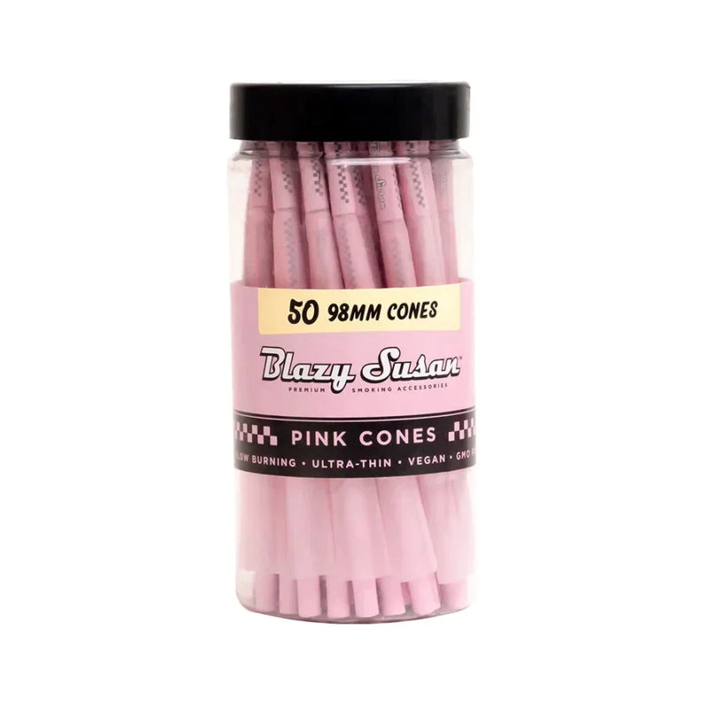 O Blazy Susan | Pink 98mm Cones Pack of 50