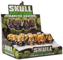 Snuffer Skull Glow in the Dark 24display Plastic Ashtray NIBO Distribution