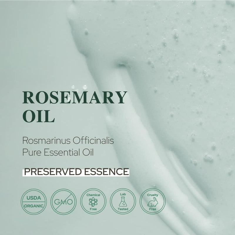 O Plant of Life | Rosemary Essential Oil for Aromatherapy Hair, Skin, & Nails