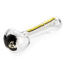 Cheech & Chong® Glass | 4.5" Bloat On Hand Pipe W/Ash Catcher Mouthpiece Glass Pipe West Coast Gifts