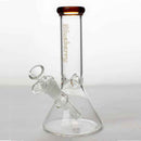8" Blueberry glass beaker water bong ( N8040 ) Glass Bong ONE Amber