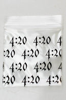 1515 bag 1000 sheets Zip Bag ONE 4:20