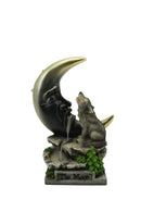 Zenn | Backflow Incense Burner Incense Holder SunGlow Wolf With Moon