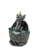 Zenn | Backflow Incense Burner Incense Holder SunGlow Silver Dragon With Led