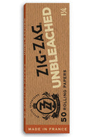 Zig Zag Unbleached 1 1/4 Papers - 25 packs 1 - 1/4" Size ONE