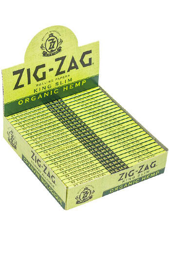 Zig Zag Hemp King Slim Papers- - One Wholesale