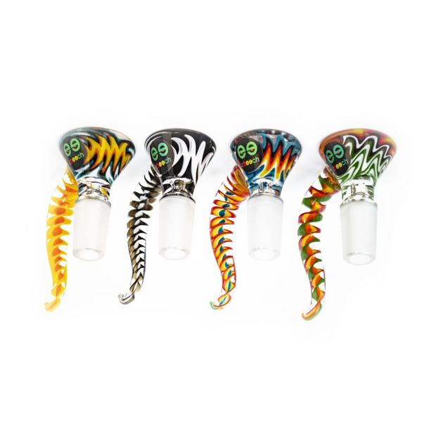 14mm Cheech Multi Color Bowl with Handle