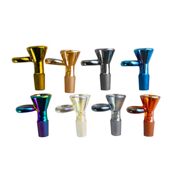 14mm Cheech Electroplated Bowl (Assorted Colors)