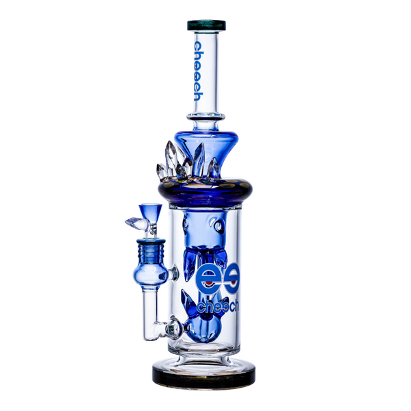 15" Cheech Crystal Galore Water Pipe