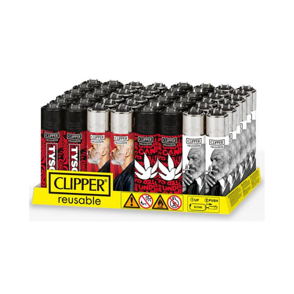 Clipper Mike Tyson Lighters #4- 48ct