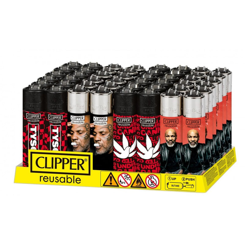 Clipper Mike Tyson Smoking Lighters