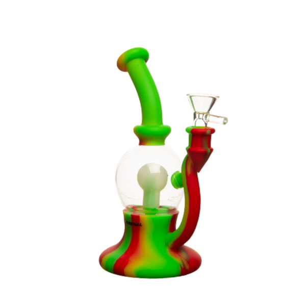 8" Bulb Silicone Water Pipe