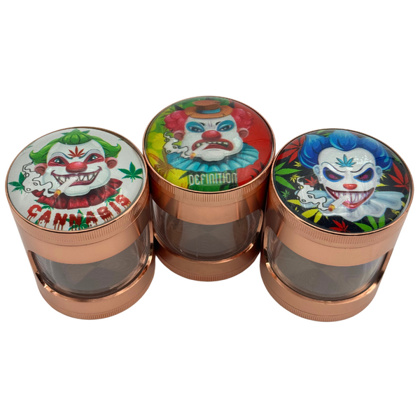 Arsenal Clown Chamber 63mm 5-Pc Grinder - 3ct