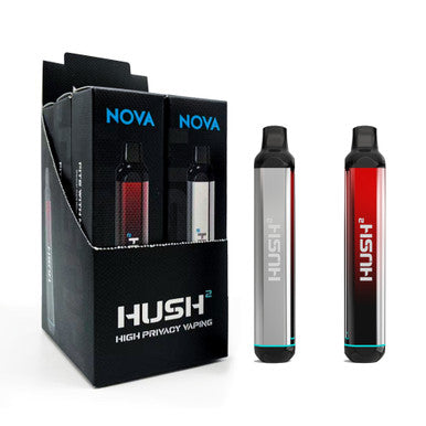New Nova Hush 2 Electroplated 510 Thread Battery Vape - 6ct