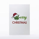 Intricate Greetings | Cannabis Leaf 3D Pop-Up Holiday Card Holiday · Anniversary Intricate Greetings Merry Christmas