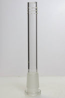 Glass open ended 6 slits downstem Downstem · Bowlstem ONE