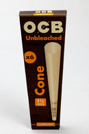 OCB Pre-rolled Cone - Virgin Unbleached Rolling Paper - 1 1/4 (32 packs) Pre-rolled Cone (Display Pack) ONE