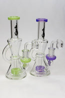 8" Genie recycled rig with a banger [RY1439] Glass Rig ONE