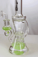 8" Genie recycled rig with a banger [RY1439] Glass Rig ONE