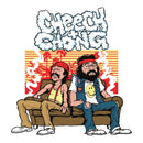 SC Cheech and Chong 15" 7mm In Da Couch Beaker Bong