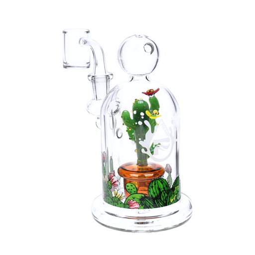 6" Pulsar Cactus Terrarium Glass Dab Rig