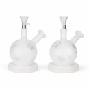 5" Frosted Glass Bubbler Glass Bong 777 Smoke