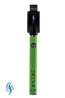 4 Score | 350 mAh Twist Control Vape Battery with USB charger 510 Battery 4SCORE™ Green