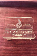 Laser cut Acrylic rolling V Roller Illuminate Cannabis Co.