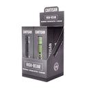 SC Cartisan High Beam Black & Green 6 ct 510 Battery Vaporizer with functional Flash light