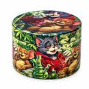 63mm Cartoon Jungle 4-Part Metal Grinder – 6 Assorted Designs