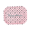 SC Blazy Susan Step & Repeat Metal Rolling Tray - Small