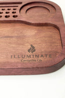 Purple Heart King size rolling tray Model 1 Tray Illuminate Cannabis Co.