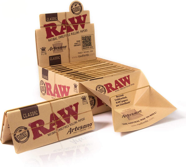 O RAW Classic Artesano King Size Rolling Papers