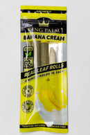 King Palm Hand-Rolled flavor 2 Mini Leaf Leaf Wrap ONE Banana Cream