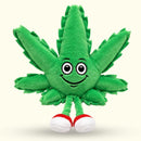 Lil' MJ the Marijuana Leaf | 420 Cat Toy & Collectible Plush For Pet PAW20 Default Title