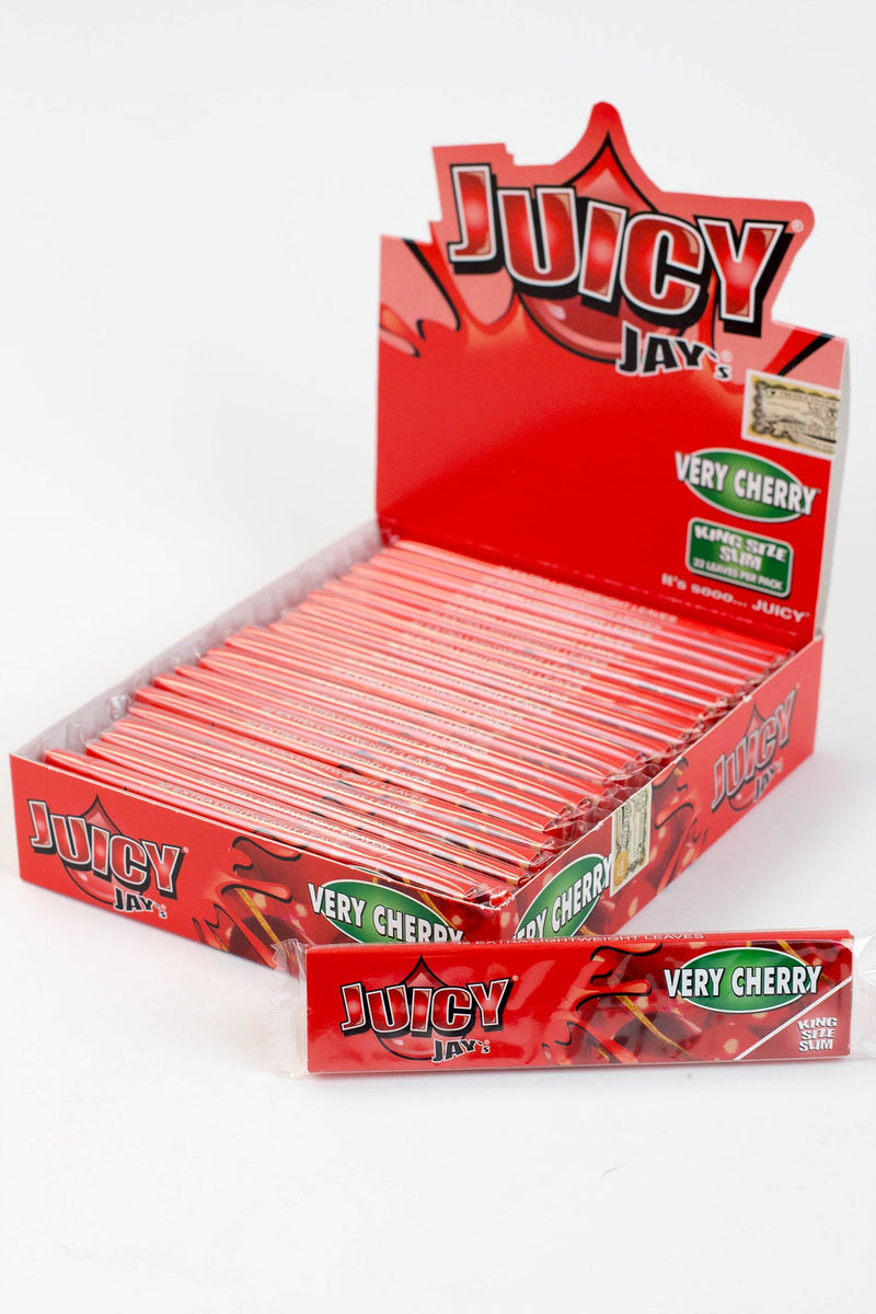 Juicy Jay's King Size Rolling Papers-Very Cherry - One Wholesale