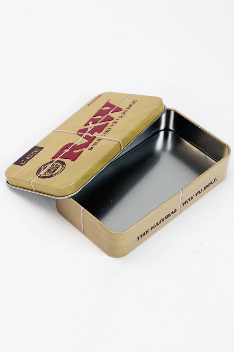 RAW Metal Tin Box- - One Wholesale