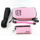 RYNO Smell Proof Bag W/Combo Lock + Shoulder & Wrist Straps Pouch RYNO BAG Elegant Pink