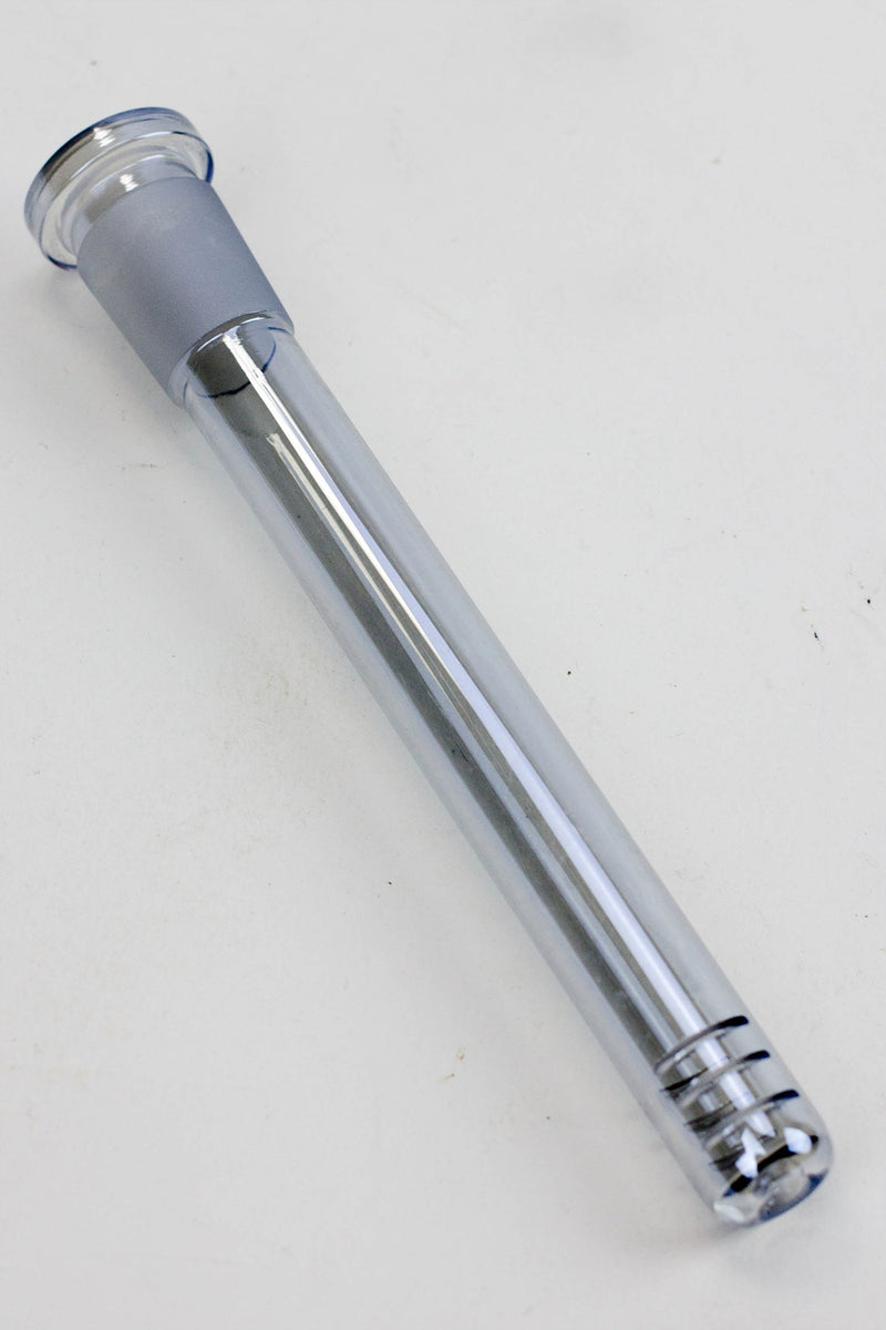 Metallic Color Glass 6 slits downstem-Light Blue - One Wholesale