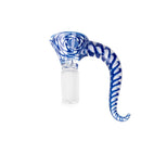 SC Red Eye Glass 14mm Blue Carnival Bowl