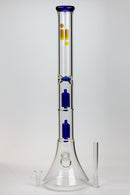 23" Infyniti Dual tree arms 7 mm glass water bong Glass Bong ONE