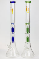 23" Infyniti Dual tree arms 7 mm glass water bong Glass Bong ONE
